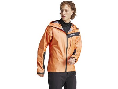 ADIDAS Herren Funktionsjacke Terrex Techrock Light Gore-Tex Active Rot