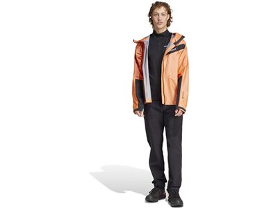 ADIDAS Herren Funktionsjacke Terrex Techrock Light Gore-Tex Active Rot