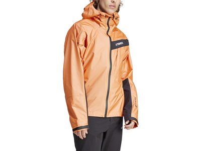 ADIDAS Herren Funktionsjacke Terrex Techrock Light Gore-Tex Active Rot