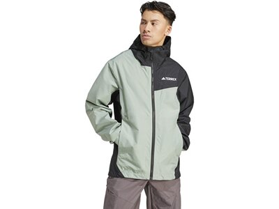 ADIDAS Herren Funktionsjacke Terrex Multi 2.5L RAIN.RDY Grau