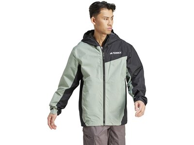 ADIDAS Herren Funktionsjacke Terrex Multi 2.5L RAIN.RDY Grau