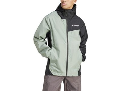ADIDAS Herren Funktionsjacke Terrex Multi 2.5L RAIN.RDY Grau
