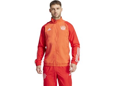 ADIDAS Herren Fanjacke FCB PRE JKT Orange