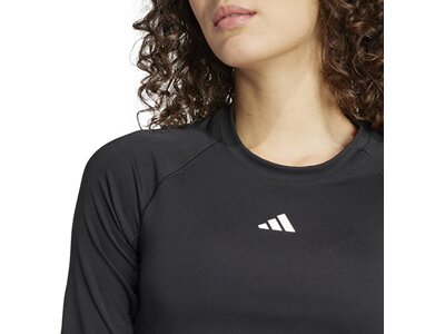 ADIDAS Damen Shirt Hyperglam Training Crop-Shirt Schwarz