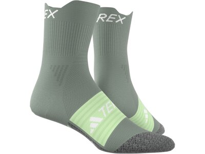 ADIDAS Herren Socken Terrex Heat.Rdy Trail Running Agravic Crew Grau