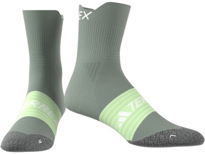 ADIDAS Herren Socken Terrex Heat.Rdy Trail Running Agravic Crew Grau