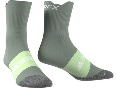 ADIDAS Herren Socken Terrex Heat.Rdy Trail Running Agravic Crew Grau