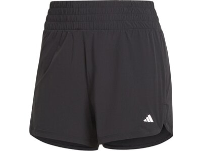 ADIDAS Damen Shorts Pacer Stretch-Woven Zipper Pocket Lux Grau