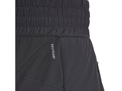 ADIDAS Damen Shorts Pacer Stretch-Woven Zipper Pocket Lux Grau