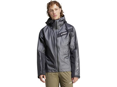 ADIDAS Herren Funktionsjacke Terrex Techrock Light Gore-Tex Active Schwarz