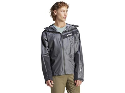 ADIDAS Herren Funktionsjacke Terrex Techrock Light Gore-Tex Active Schwarz