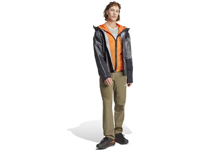 ADIDAS Herren Funktionsjacke Terrex Techrock Light Gore-Tex Active Schwarz