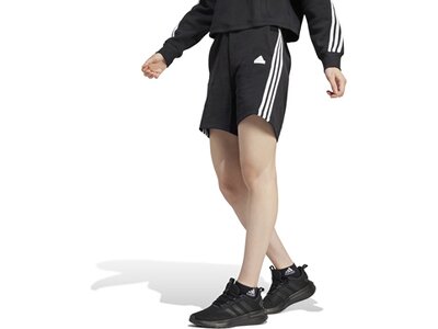 ADIDAS Damen Shorts Future Icons 3-Streifen Schwarz