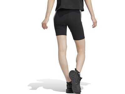 ADIDAS Damen Tight Future Icons 3-Streifen kurze Schwarz