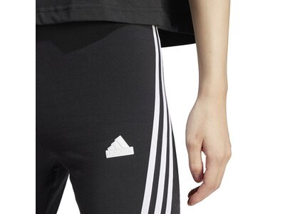 ADIDAS Damen Tight Future Icons 3-Streifen kurze Schwarz