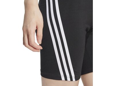 ADIDAS Damen Tight Future Icons 3-Streifen kurze Schwarz