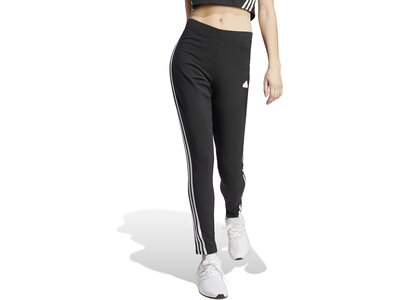 ADIDAS Damen Tight Future Icons 3-Streifen Schwarz
