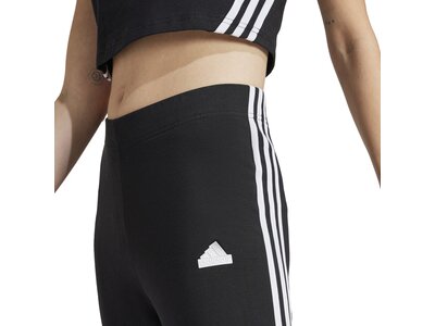 ADIDAS Damen Tight Future Icons 3-Streifen Schwarz