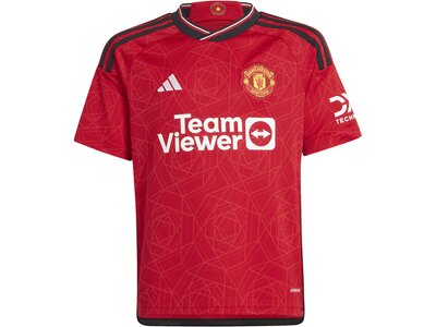 ADIDAS Kinder Trikot Manchester United 23/24 Kids Heim Rot
