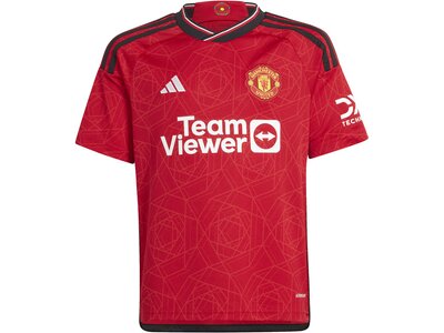 ADIDAS Kinder Trikot Manchester United 23/24 Kids Heim Rot