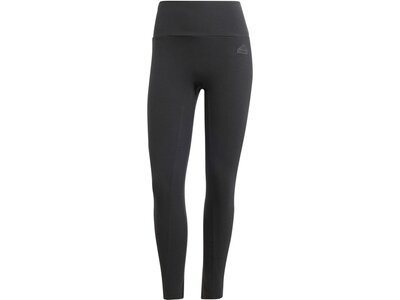 ADIDAS Damen Tight Lounge Ribbed High-Waist Schwarz