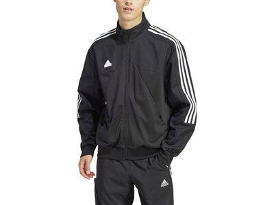 ADIDAS Herren Jacke Tiro Material Mix Schwarz