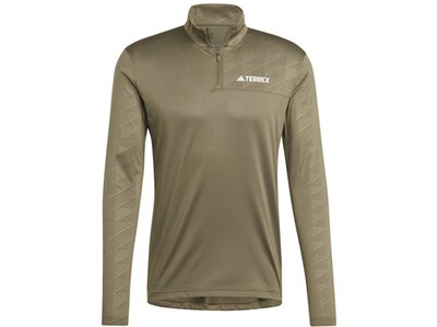 ADIDAS Herren Rolli TERREX Multi Half-Zip Grau