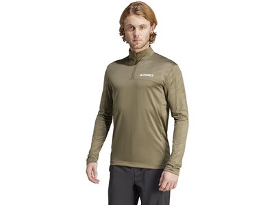 ADIDAS Herren Rolli TERREX Multi Half-Zip Grau