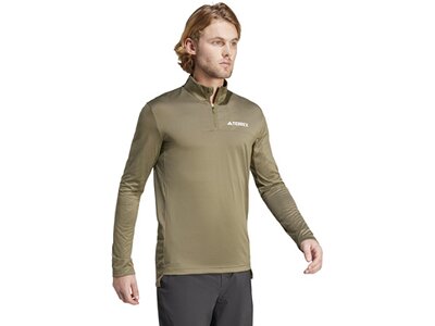 ADIDAS Herren Rolli TERREX Multi Half-Zip Grau