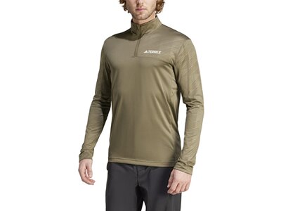 ADIDAS Herren Rolli TERREX Multi Half-Zip Grau