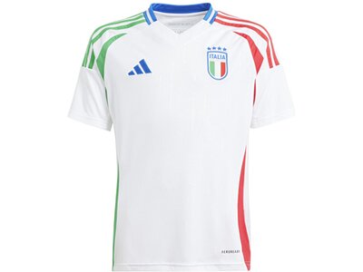 ADIDAS Kinder Trikot Italien 24 Kids Auswärts Weiß