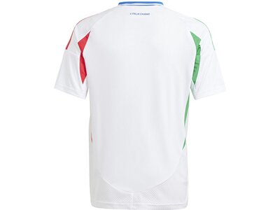 ADIDAS Kinder Trikot Italien 24 Kids Auswärts Weiß