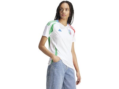 ADIDAS Damen Trikot Italien 24 Auswärts Weiß