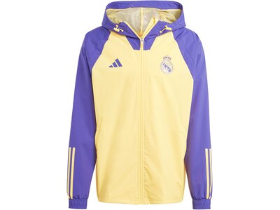 ADIDAS Herren Fanjacke Real Madrid Tiro 23 All-Weather Lila