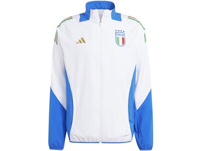 ADIDAS Herren Italien Tiro 24 Competition Präsentationsjacke Weiß