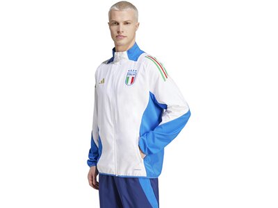 ADIDAS Herren Italien Tiro 24 Competition Präsentationsjacke Weiß