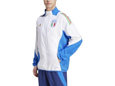 ADIDAS Herren Italien Tiro 24 Competition Präsentationsjacke Weiß