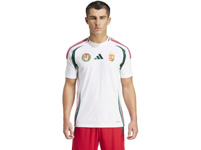 ADIDAS Herren Trikot Ungarn 24 Auswärtstrikot Weiß