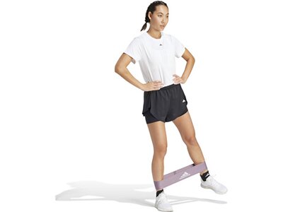 ADIDAS Damen Shorts Designed for Training 2-in-1 Grau