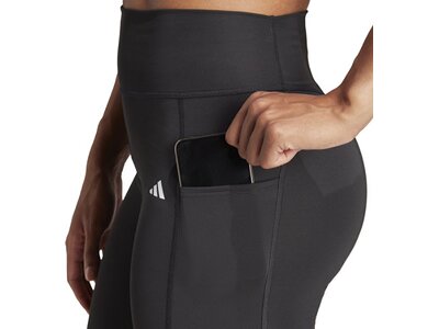 ADIDAS Damen Tight Optime Full-Length Grau