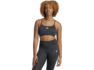 ADIDAS Damen BH Aeroreact Training Light-Support Grau