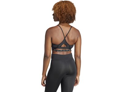 ADIDAS Damen BH Aeroreact Training Light-Support Grau