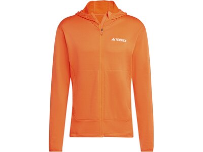 ADIDAS Herren Jacke TERREX XPERIOR LIGHT HOODED FLEECE Orange