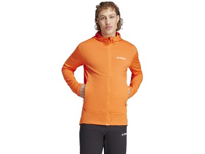 ADIDAS Herren Jacke TERREX XPERIOR LIGHT HOODED FLEECE Orange