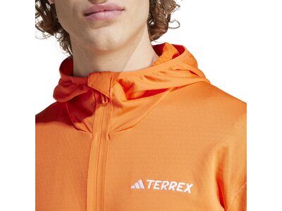 ADIDAS Herren Jacke TERREX XPERIOR LIGHT HOODED FLEECE Orange