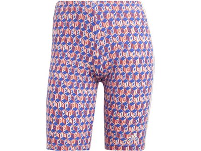 ADIDAS Damen Tight FARM Rio kurze Lila