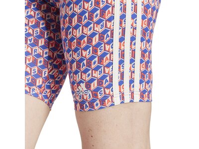 ADIDAS Damen Tight FARM Rio kurze Lila
