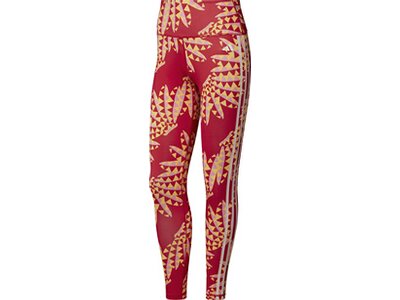 ADIDAS Damen Tight adidas x FARM Rio Rot