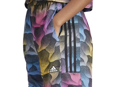 ADIDAS Damen Shorts Tiro Print Mesh Summer Grau