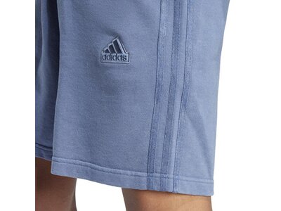 ADIDAS Herren Shorts ALL SZN French Terry 3-Streifen Garment-Wash (normal & lang) Grün
